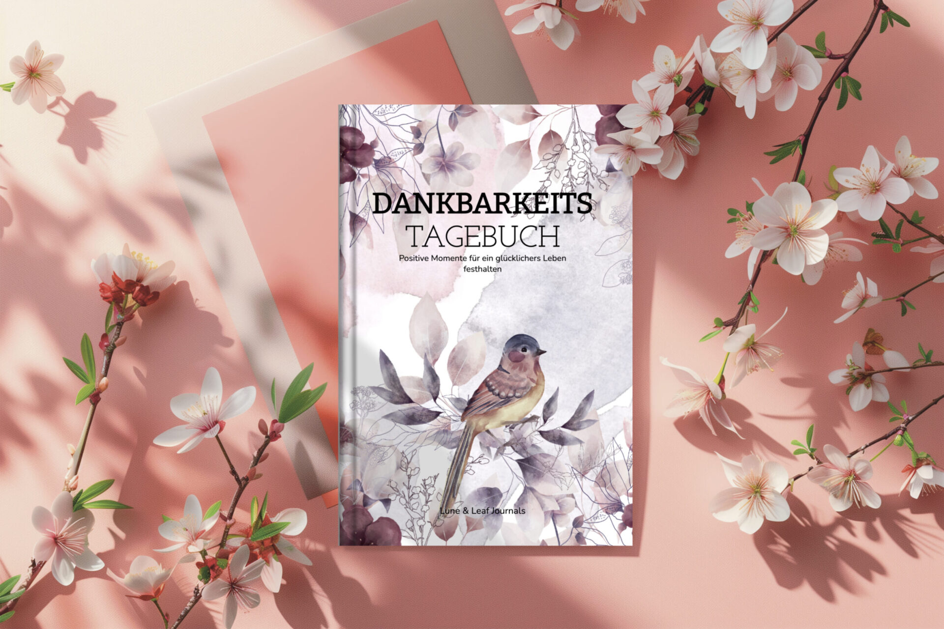 Dankbarkeitstagebuch (PDF) – 12 Wochen für mehr Achtsamkeit & innere Stärke