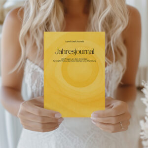Jahresjournal - 365 Fragen für Achtsamkeit, Klarheit & Selbstverbundenheit