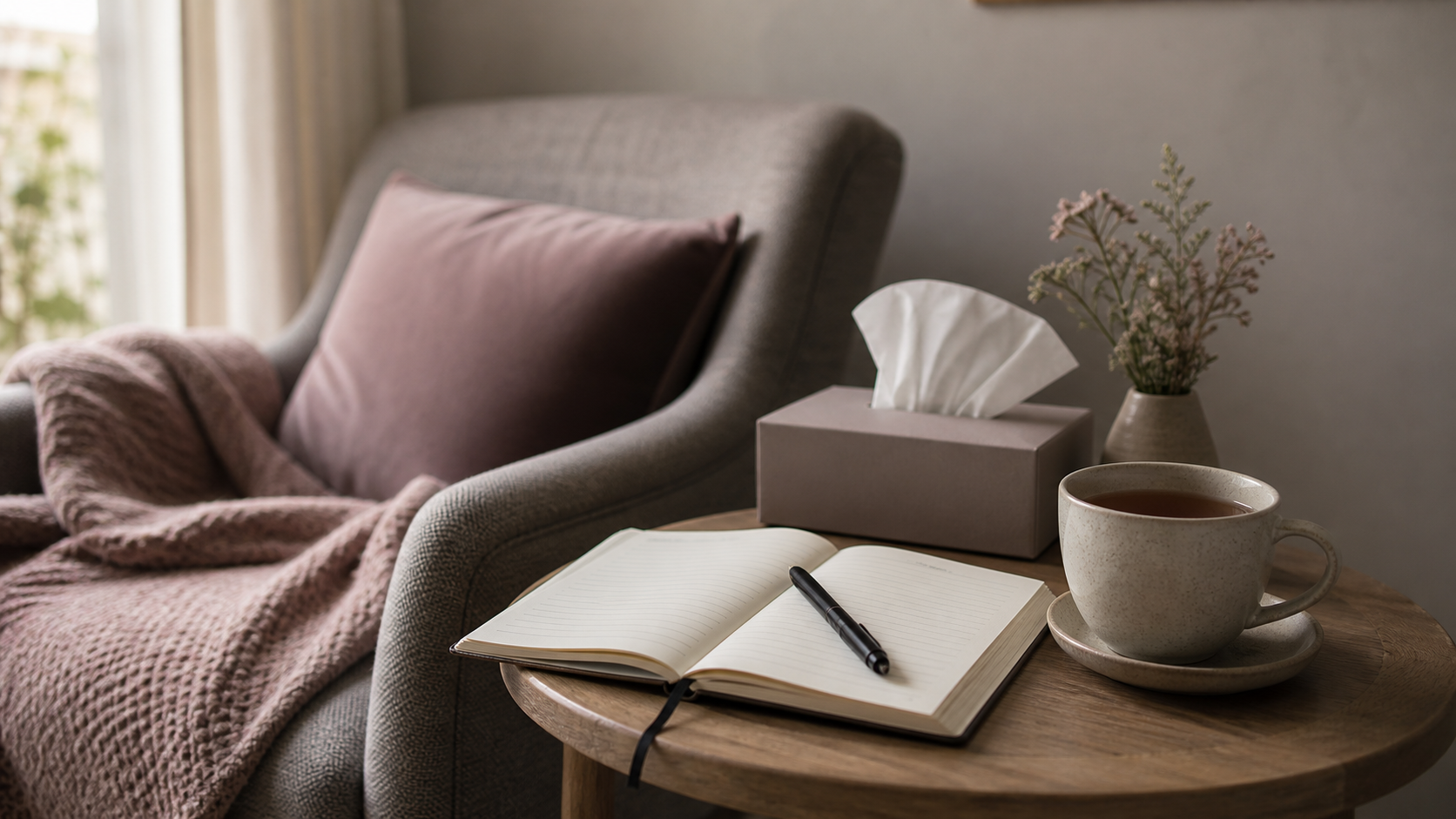 journaling routine im herbst