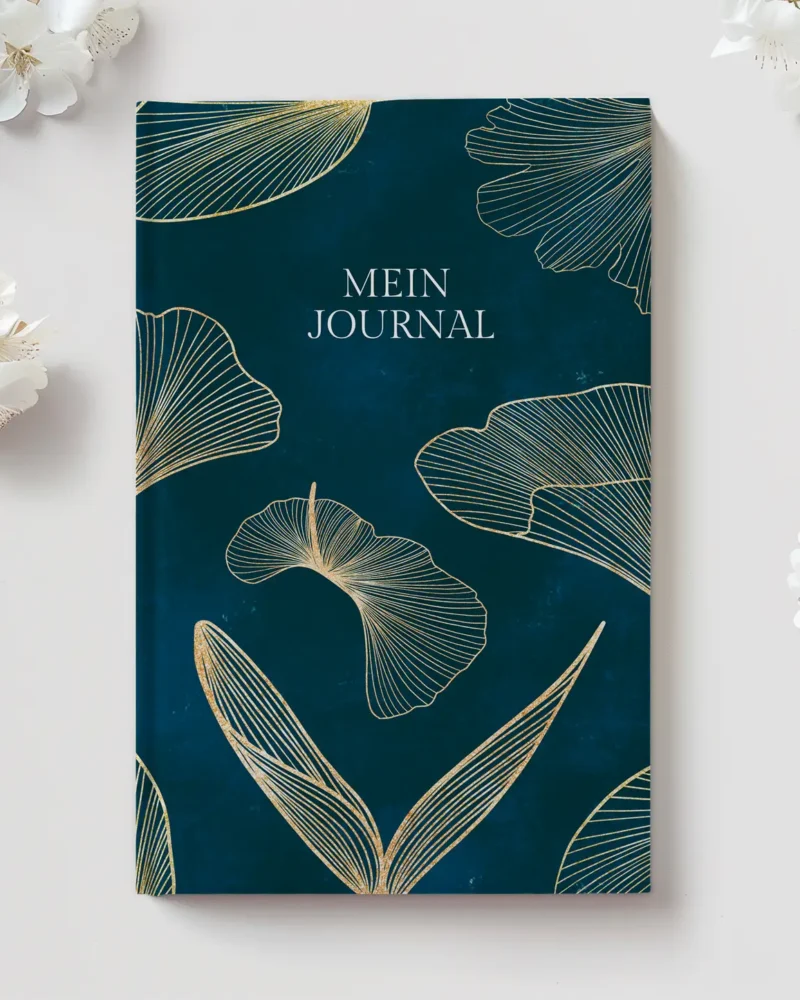 ginko journal dunkelgrün