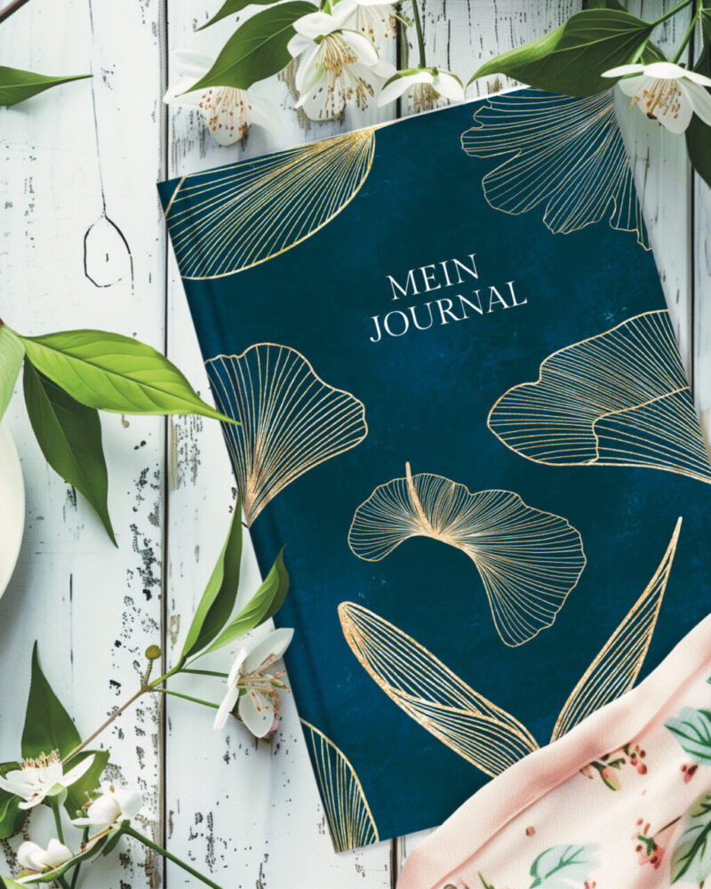 ginko leaves dunkelgrün