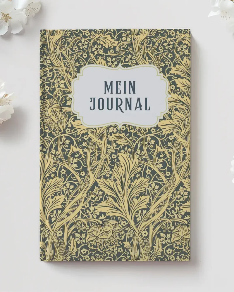vintage journal gelb 2